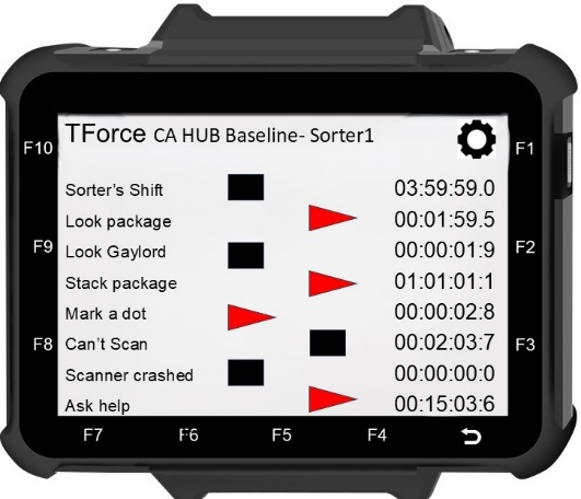 GHE-TC8 app UI